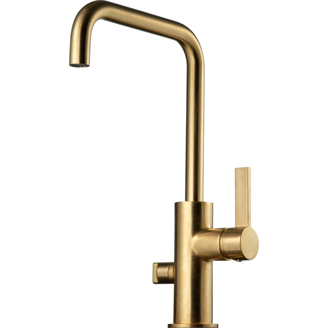 Produktbild föreställande artikeln KÖKSBLANDARE LÖPMUTTER 3/8T ARM984 BRUSHED HONEY GOLD från kategorin Köksblandare